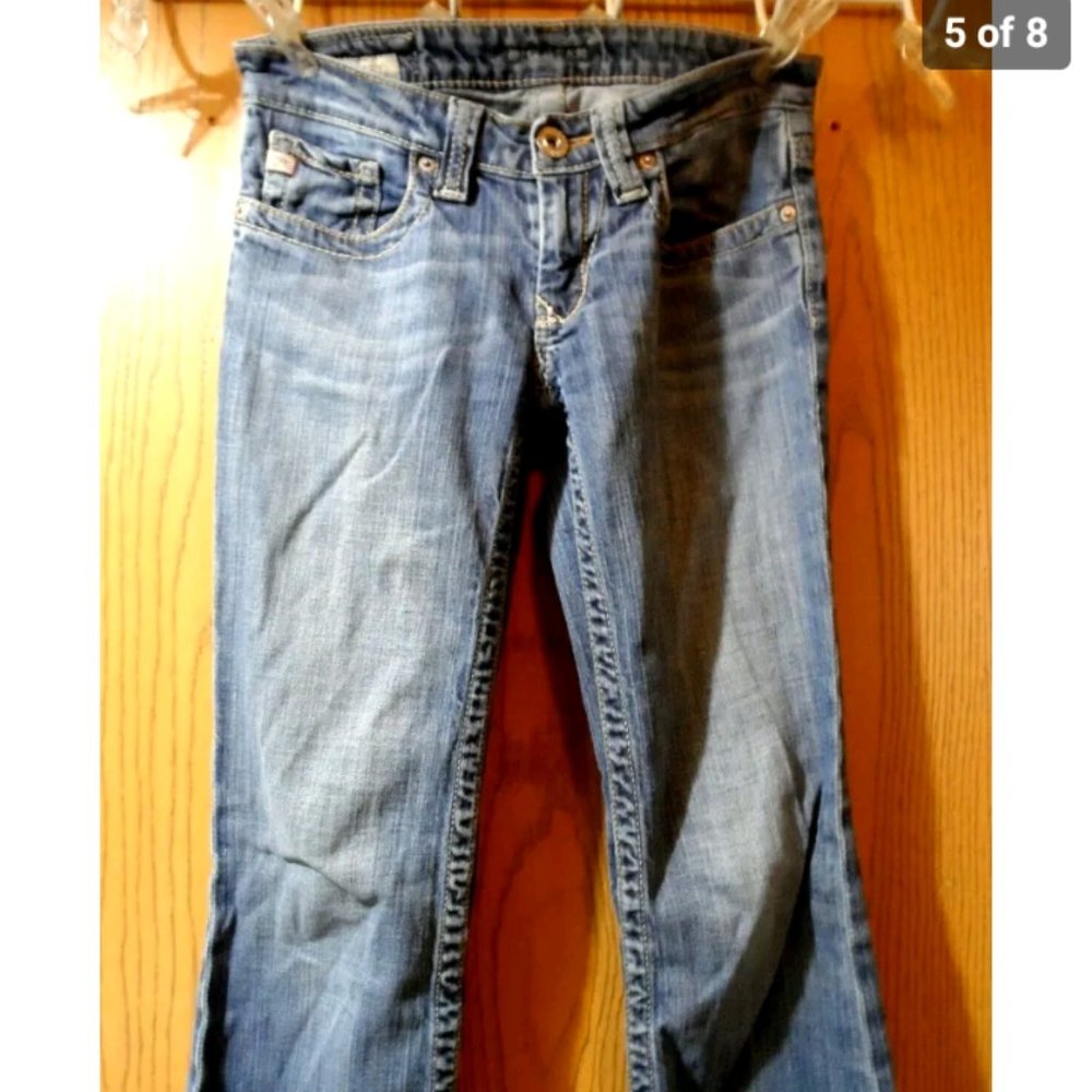 BIG STAR JEANS The Buckle sz 25R Casey Designer denim medium wash - Picture 5 of 8